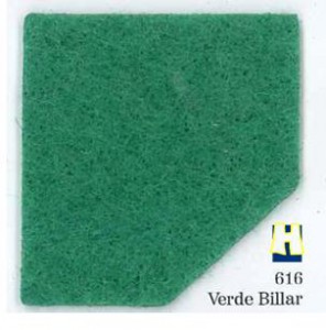 Moqueta color verde billar